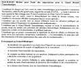 Motion CM de Soustons